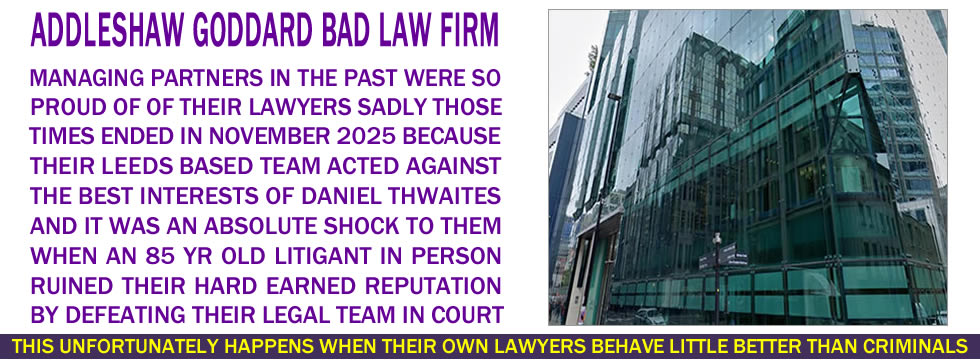 Addleshaw Goddard Exposed Law Firm